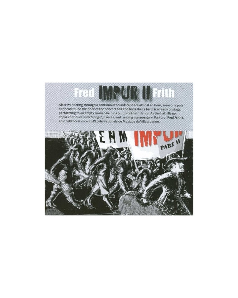 Fred Frith IMPUR II CD $5.12 CD