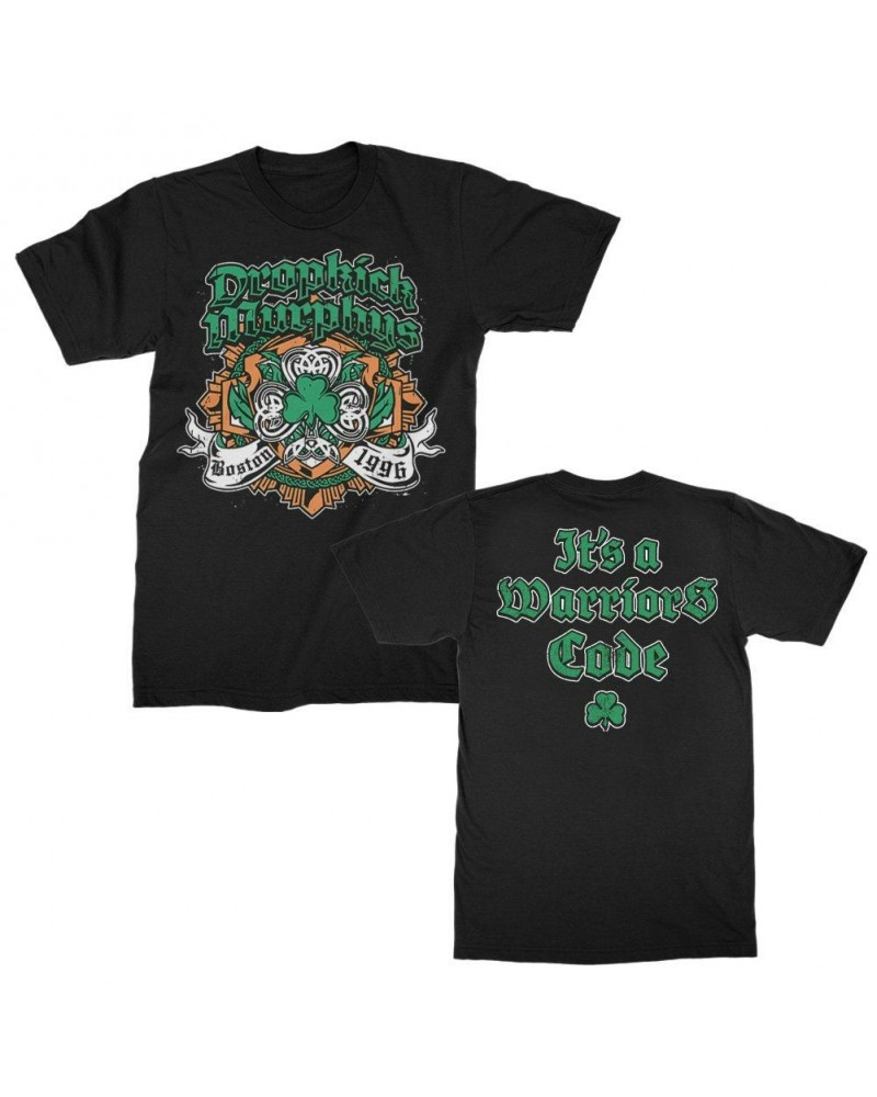Dropkick Murphys Shamrock Badge Tee (Black) $7.73 Shirts