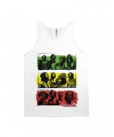 Peter Tosh Unisex Tank Top | Reggae Photo Collage Shirt $8.48 Shirts