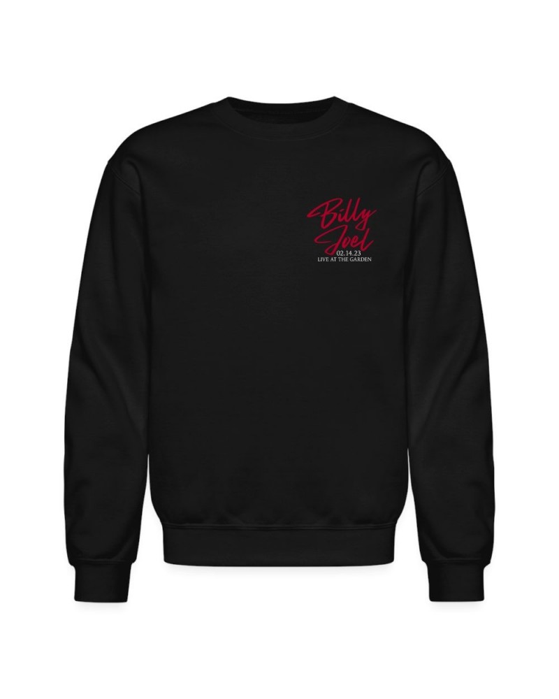 Billy Joel "2-14-23 MSG Set List" Black Crewneck Online Exclusive $29.25 Sweatshirts